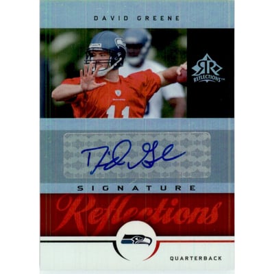 2005 Reflections Signature Reflections Red #SRDG David Greene