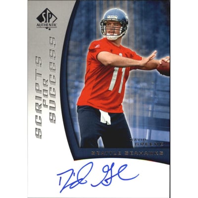 2005 SP Authentic Scripts for Success Autographs #SSDG David Greene