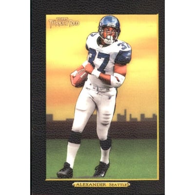 2005 Topps Turkey Red Black #77 Shaun Alexander