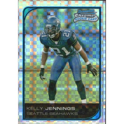 2006 Bowman Chrome Xfractors #102 Kelly Jennings