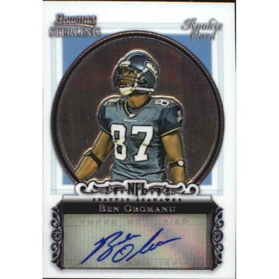 2006 Bowman Sterling #BO Ben Obomanu AU RC