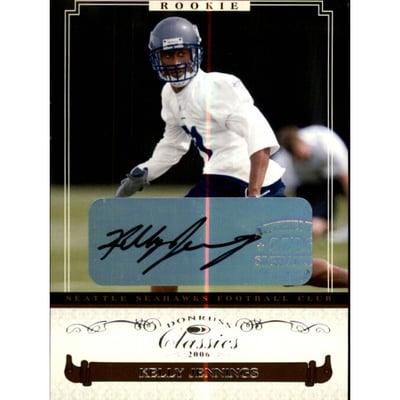 2006 Donruss Classics #196 Kelly Jennings AU/499 RC