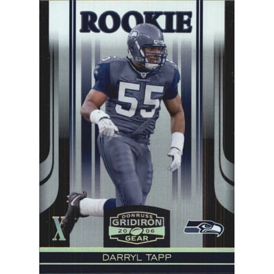 2006 Donruss Gridiron Gear Gold Holofoil O's #127 Darryl Tapp