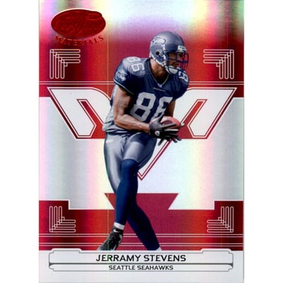 2006 Leaf Certified Materials Mirror Red #129 Jerramy Stevens