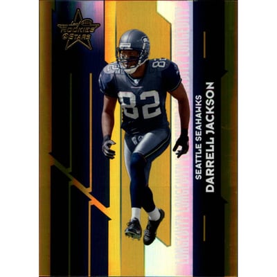 2006 Leaf Rookies and Stars Longevity Gold Parallel #90 Darrell Jackson