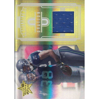 2006 Leaf Rookies and Stars Standing Ovation Materials #SO4 Darrell Jackson