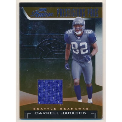 2006 Playoff Prestige Prestigious Pros Jerseys Bronze #13 Darrell Jackson/35