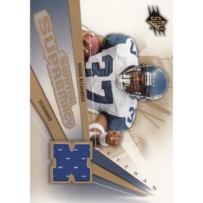 2006 SPx Swatch Supremacy #SWSA Shaun Alexander