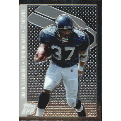 2006 Topps Draft Picks and Prospects Chrome Silver #33 Shaun Alexander