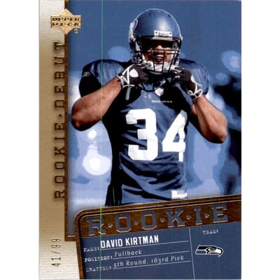 2006 Upper Deck Rookie Debut Gold #145 David Kirtman