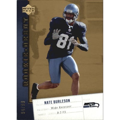 2006 Upper Deck Rookie Debut Gold #87 Nate Burleson