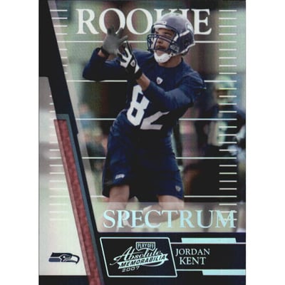 2007 Absolute Memorabilia Spectrum Silver #180 Jordan Kent