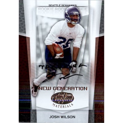 2007 Leaf Certified Materials #197 Josh Wilson AU RC