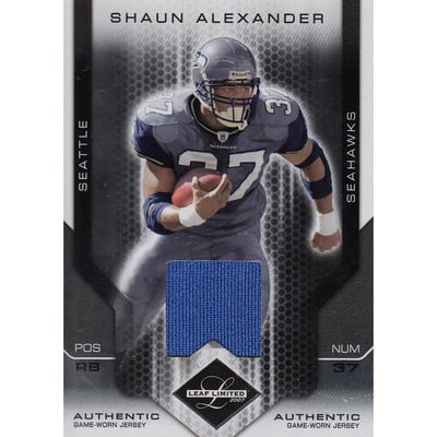2007 Leaf Limited Threads #87 Shaun Alexander