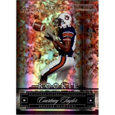 2007 Playoff Prestige Xtra Points Purple #210 Courtney Taylor