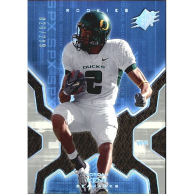 2007 SPx Silver Holofoil Rookies #127 Jordan Kent