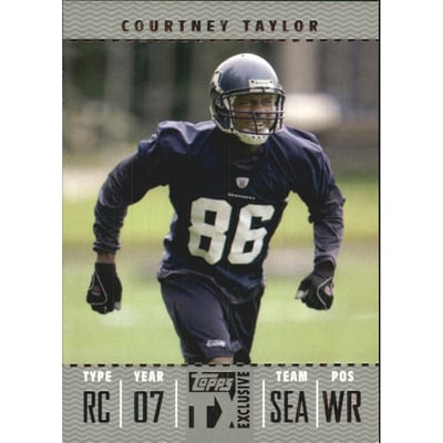 2007 Topps TX Exclusive Silver #191 Courtney Taylor