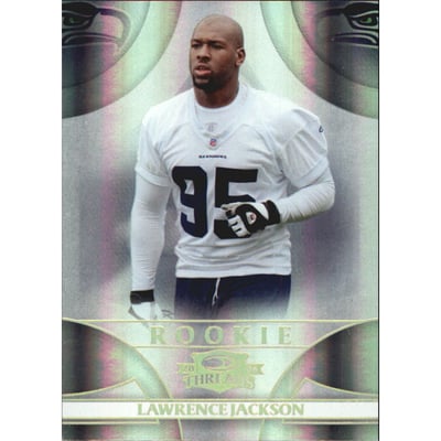 2008 Donruss Threads Gold Holofoil #206 Lawrence Jackson