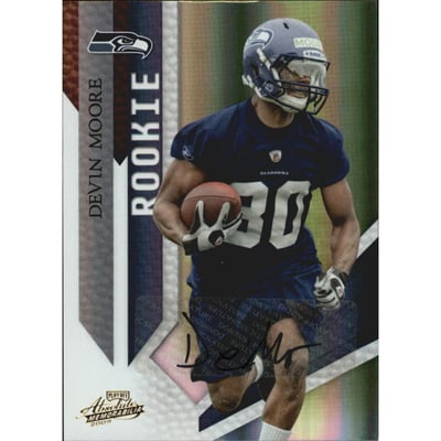 2009 Absolute Memorabilia #136 Devin Moore AU/99 RC