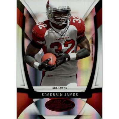 2009 Certified Mirror Red #2 Edgerrin James