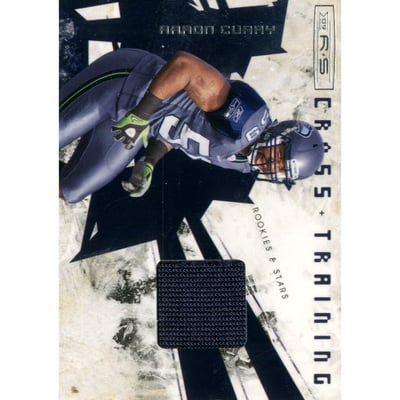 2009 Donruss Rookies and Stars Crosstraining Materials #11 Aaron Curry