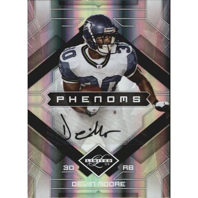 2009 Limited #171 Devin Moore AU/299 RC
