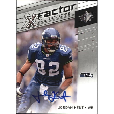 2009 SPx X-Factor Autographs #XJK Jordan Kent