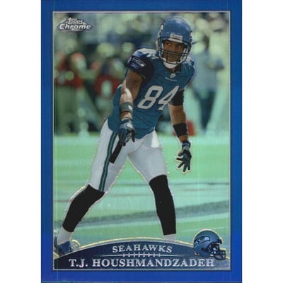2009 Topps Chrome Blue Refractors #TC105 T.J. Houshmandzadeh