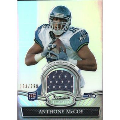 2010 Bowman Sterling Refractors #BSRAM Anthony McCoy JSY
