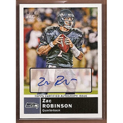 2010 Topps Magic Autographs #191 Zac Robinson 2D