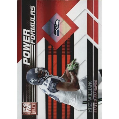 2011 Donruss Elite Power Formulas Red #20 Mike Williams