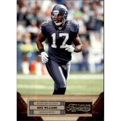 2011 Timeless Treasures Gold #72 Mike Williams