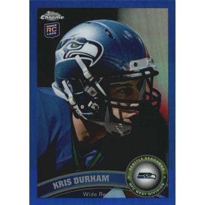 2011 Topps Chrome Blue Refractors #89 Kris Durham