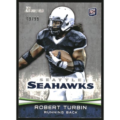 2012 Bowman Silver #119 Robert Turbin