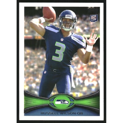 2012 Topps #165 Russell Wilson RC Rookie