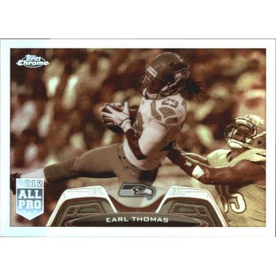 2013 Topps Chrome Sepia Refractors #77 Earl Thomas