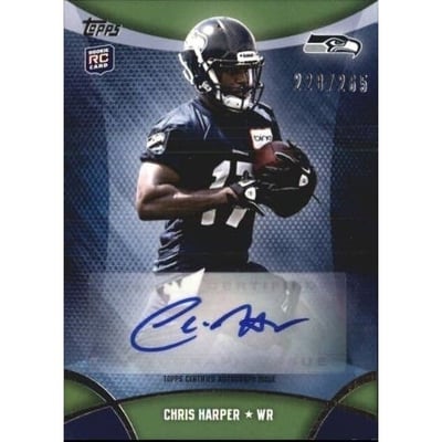 2013 Topps Mini Autographs #MACH Chris Harper/265