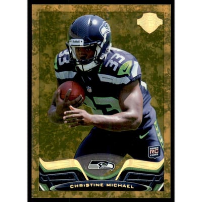 2013 Topps Rookie Legends Gold #294 Christine Michael