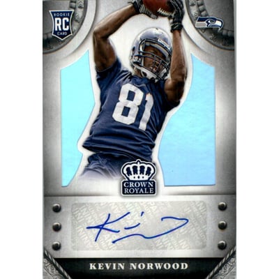 2014 Crown Royale Rookie Signatures #SKN Kevin Norwood/299