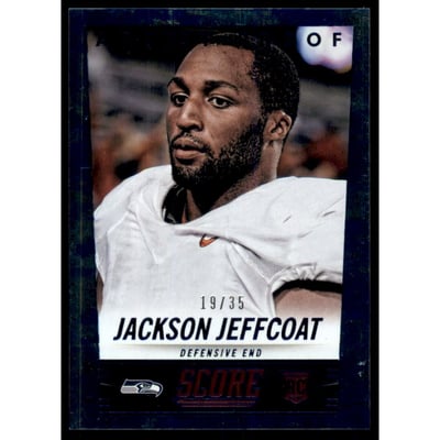 2014 Score Artist's Proof #373 Jackson Jeffcoat