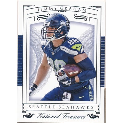 2015 Panini National Treasures #17 Jimmy Graham