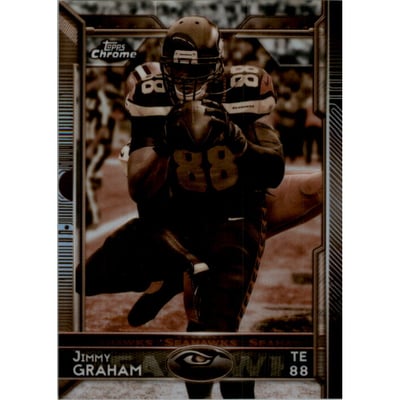 2015 Topps Chrome Sepia Refractors #25 Jimmy Graham