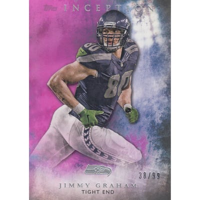 2015 Topps Inception Magenta #67 Jimmy Graham