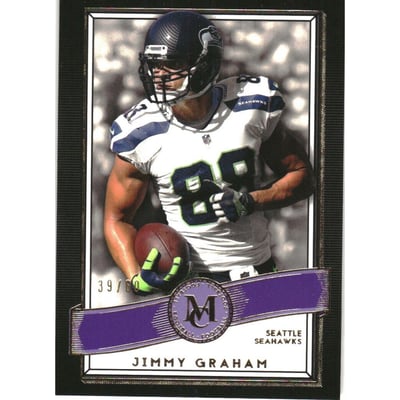 2015 Topps Museum Collection 60th Anniversary Amethyst #88 Jimmy Graham