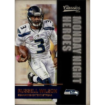 2016 Classics Monday Night Heroes Bronze #18 Russell Wilson