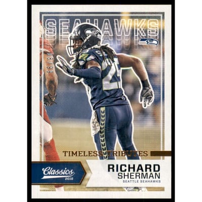 2016 Classics Timeless Tributes Bronze #63 Richard Sherman