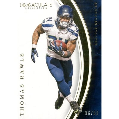 2016 Immaculate Collection #94 Thomas Rawls