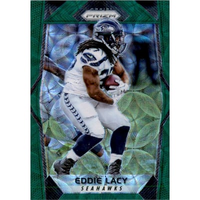 2017 Panini Prizm Prizms Green Scope #31 Eddie Lacy