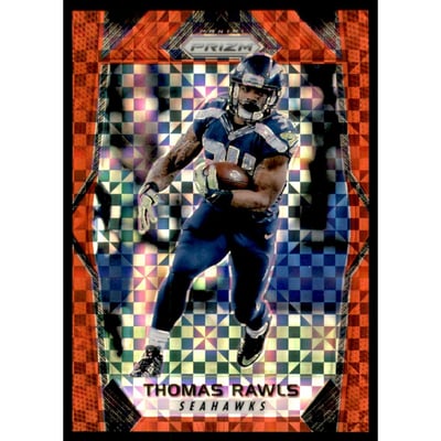 2017 Panini Prizm Prizms Red Power #173 Thomas Rawls