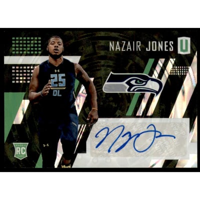 2017 Panini Unparalleled Rookie Autographs #298 Nazair Jones/49